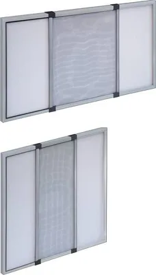 Image de Moustiquaire extensible pour fenêtre - TELESIO 70X50 - GRIS