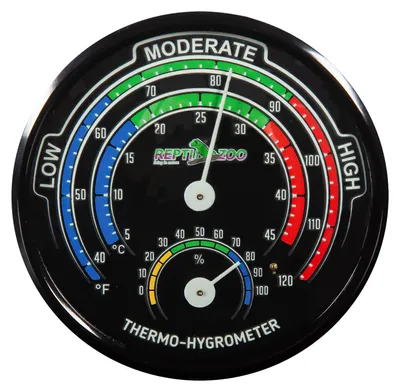 Produktbild von Repti-Zoo Analoges Terrarium Thermometer Hygrometer Leuchtet Nachts