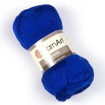 Obrázek produktu pro YarnArt Etamin příze 30 g / 160 m - barva 429 safírová - vyšívací příze