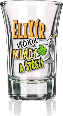 Produktbild von Nekupto Vtipný panák Elixír věčného mládí a štěstí