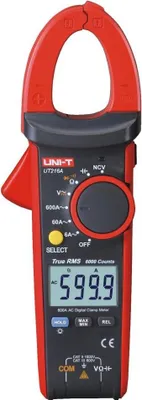 Produktbild von UNI-T Strommesszange UT216A TrueRMS mit NCV und hintergrundbeleuchtetem Display