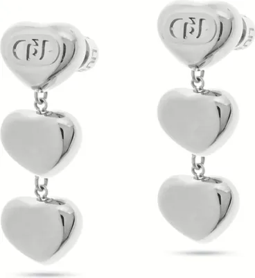 Immagine prodotto di Orecchini in acciaio a forma di cuore LJ2628