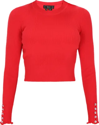 Image de Pull pour femme NAEMI - rouge, taille XS/S