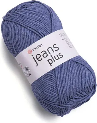 Produktbild von YarnArt Jeans Plus 68 Denim – Weiche Baumwollmischung, Strapazierfähig & Vielseitig