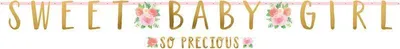 Obrázek produktu pro 2 girlandy Floral Baby Girl