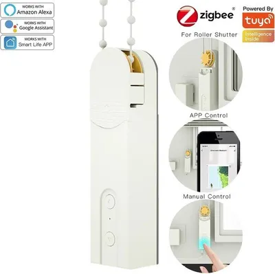 Produktbild von MOES Tuya ZigBee Rollo-Vorhangmotor – Tuya Smart – SmartHome – Elektrische Vorhänge – Intelligente Vorhänge