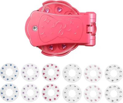 Produktbild von Strass-Applikator – Funkelndes Styling-Tool mit einem Klick – Brillante Strass-Serie – Keine Hitze erforderlich – Haar- und Kleidungsaccessoires