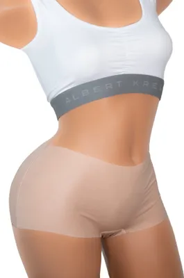 Produktbild von ALBERT KREUZ 3er Pack Damen Panty Shorts unsichtbar Lasercut nahtlos Clean Cut Baumwolle Elasthan, 44-46 / XXL