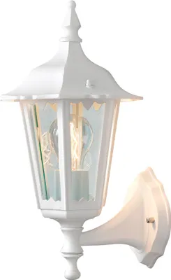 Produktbild von Konstsmide Firenze Up weiß lackiertes Aluminium, klares Glas 7232-250