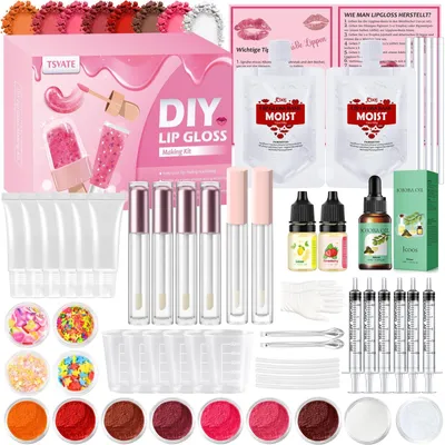 Productafbeelding van Solidchoice - DIY Lipgloss Set voor Creatieve Make-up Liefhebbers