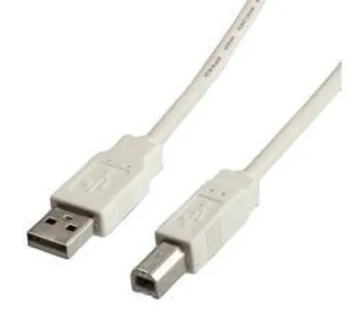 Produktbild von Nilox NX090301101, 0,8 m, USB A, USB B, USB 2.0, Männlich/Männlich, Weiß