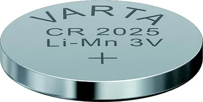 Image de Varta Pile de Bouton pour Télécommandes, Montres CR2025 et bien d'autres appareils - x1