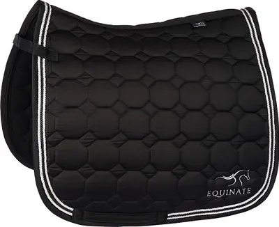 Obrázek produktu pro Podložka pod sedlo Equinate Satin Madison Warmblood DR Black