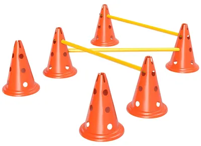 Produktbild von PawHut Agility Set Hunde 3-teiliges Agility-Ausrüstung für Hundetraining