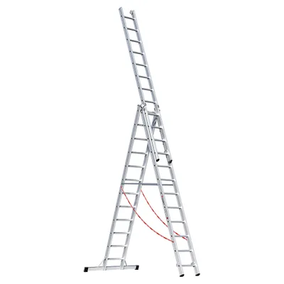 Produktbild von Euroline Premium 307 Mehrzweckleiter 3x12 Sprossen