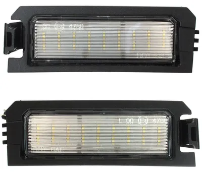 Für Hyundai i30 Elantra Sonata Kia Rio Niro Cadenza 2 LED Kennzeichenbeleuchtung in der Farbe von GOLDCAR