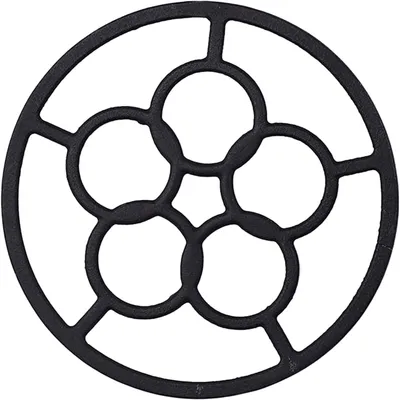 Produktbild von Gusseiserne Brennerhalterung, Kaffeemaschinenrost, Untersetzer, Campingausrüstung, Wohnaccessoires