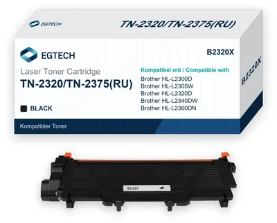 Produktbild von Toner kompatibel mit Brother TN-2320 5.200 S. HL-L2300D HL-L2305W HL-L2320D