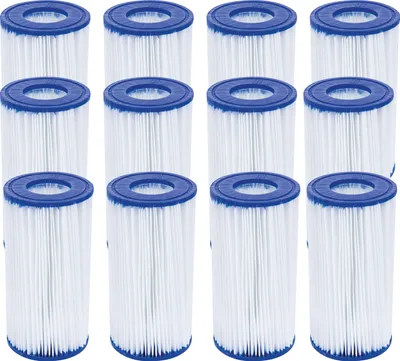 Produktbild von Wkład filtrujący Flowclear™ rozmiar III 10,6 x 20,3 cm, 12-częściowy zestaw ekonomiczny