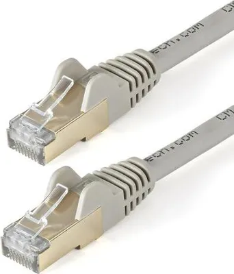 Zdjęcie produktu dla StarTech.com 6ASPAT10MGR, 10 m, Cat6a, S/UTP (STP), RJ-45, RJ-45, Szary