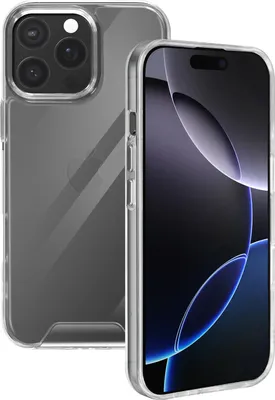Obrázek produktu pro Avizar, ultratenké ochranné pouzdro pro Apple iPhone 16 Pro, silikonový rámeček, průhledné