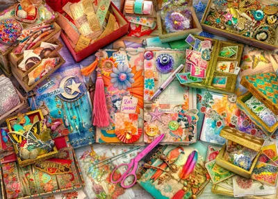 Imagen del producto de BLUEBIRD Puzzle: Mesa creativa de 500 piezas