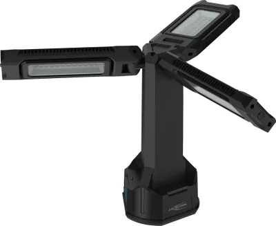 Zdjęcie produktu dla Ansmann Triohead 7000R, 66 W, LED, 3 szt., 4000 mAh, Czarny, Wolnostojące światło robocze