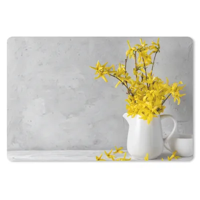 Produktbild von MuchoWow® Mauspad Mousepad Blumen - Gelb - Stilleben 27x18 cm - Mousepads - Maus Mat - Pad - Mausunterlage - Büroartikel - Desk Matten