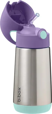 Image de B.box Thermos avec paille 350 ml lilas pop