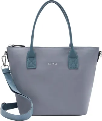 Produktbild von L.CREDI Handtasche Umhängetasche Pura Handbag Bleu blaugrau