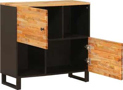 Obrázok produktu pre vidaXL Bočná skriňa, hnedá, 80 x 33 x 75 cm, masívne mangové drevo