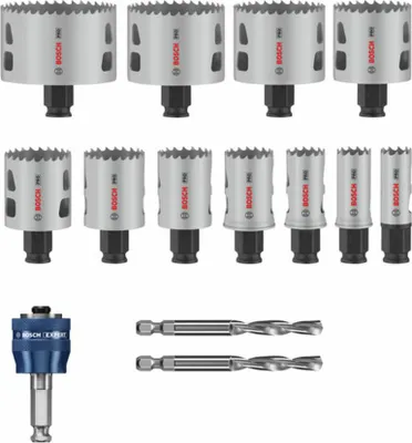 Productafbeelding van BOSCH 2608594425 BOSCH PRO Multi Material PC Plus Lochsägen-Set, 14-teilig
