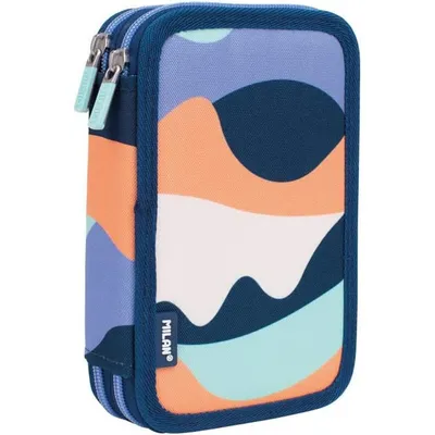Immagine prodotto di Astuccio a due posizioni con accessori The Fun, blu MILANO