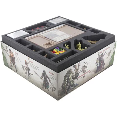 Produktbild von Feldherr Sortiereinsatz passgenau für Zombicide Green Horde Grundbox
