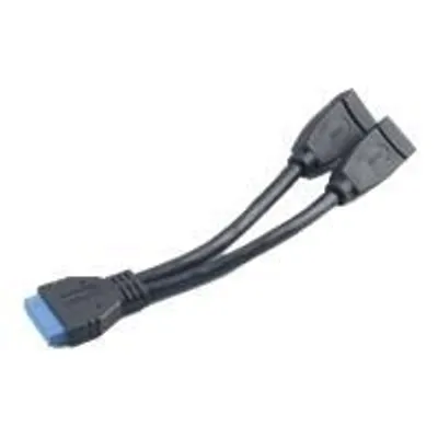 Obrázok produktu pre Akasa AK-CBUB09-15BK USB Kabel 2 x USB A Schwarz