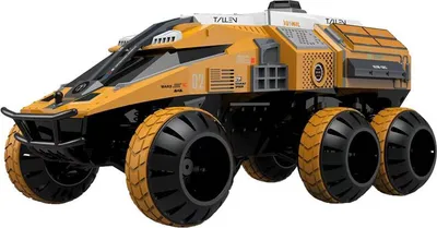 Produktbild von G2065 1:12 Voll Maßstab RC-Panzer Mars entdeckt Auto mit sechs Rädern Raumfahrzeug-Fernbedienung Spielzeug rot