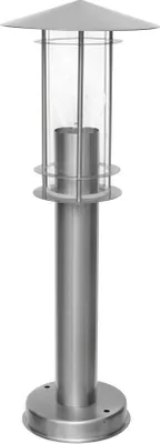 Obrázok produktu pre EGLO 30187, Nerezová oceľ, Sklo, Nerezová oceľ, IP44, Vchod, Záhrada, Patio, I, Priehľadná