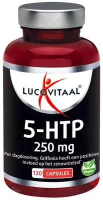 Productafbeelding van Lucovitaal 5-HTP 250 mg - 120 capsules