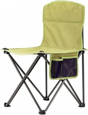 Produktbild von Faltbarer Campingstuhl mit Rückenlehne und Seitentasche