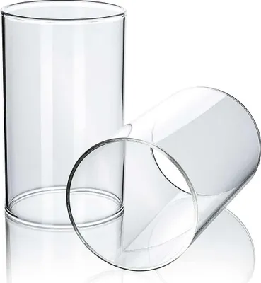 Image de Verre borosilicaté décoratif, 2 pièces, 120 x 70 mm, polyvalent