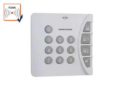 Produktbild von Codeschloss / Steuereinheit für Smart Home ELRO Alarmanlage AS8000 mit Handy App