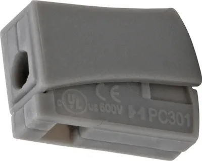 Produktbild von Wago Leuchtenklemme 1-polig 1,0-2,5mm² Inhalt: 10 Stück
