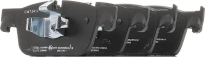 Produktbild von VALEO 302558 Bremsbeläge Satz Vorne für VOLVO XC60 II (246) V60 II (225, 227) V90 II Kombi (235, 236) S90 II (234) S60 III (224)