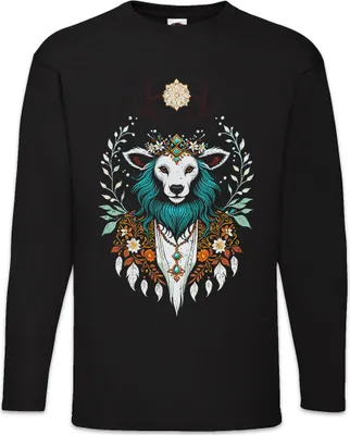 Produktbild von Urban Backwoods Druid , Langarm T-Shirt, Farbe: Schwarz, Größe: 2XL