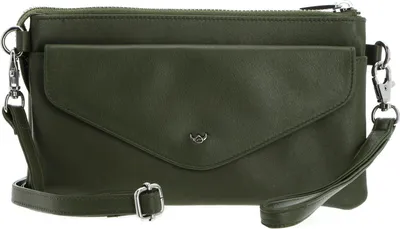 Image de Golden Head pochette sac à épaule bandoulière Valencia Minibag Fango vert