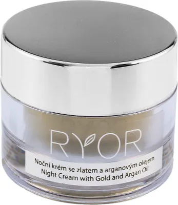 Obrázek produktu pro RYOR Argan Care with Gold noční krém se zlatem a arganovým olejem 50 ml