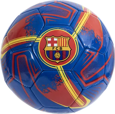 Produktbild von FC Barcelona - Fotbalový míč "Turbine" TA12551 (5) (modrá/červená)