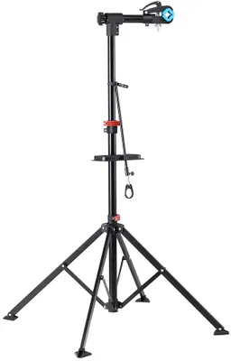 Image de Bc-elec - 108310 Support d'atelier pour vélo, extensible et réglable en hauteur (108-190cm), support pour vélo, max 30kg.