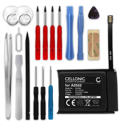 Produktbild von CELLONIC Akku kompatibel mit Apple Watch 7 - 45mm, A2552