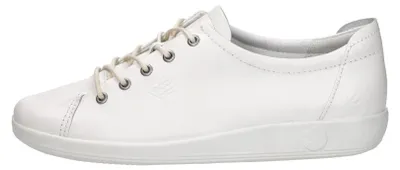 Produktbild von Ecco Soft 2.0  Veterschoenen Laag - Wit - Maat 39
